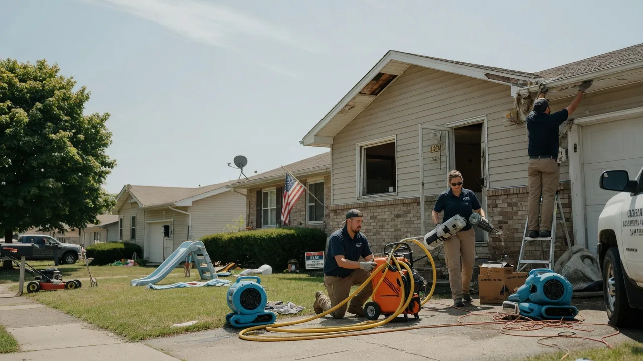 Water Damage Restoration in Gillespie, IL near me